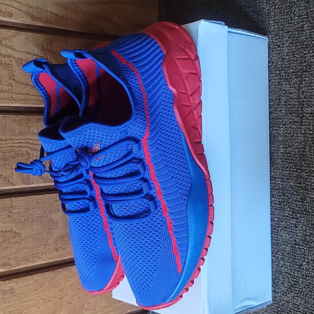 PONY MEN'S LIMITED EDITION ROCKY SNEAKER: BLUE/RED: NEW IN BOX: SIZE 11